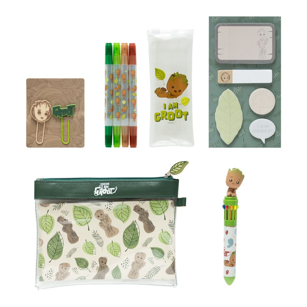 Grupo Erik Marvel Guardians Of The Galaxy - Marvel Groot Ensemble de papeterie - Multicolore